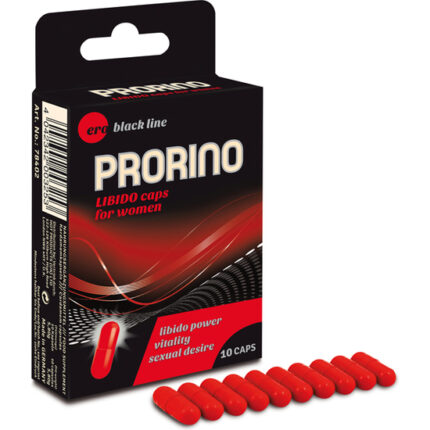 ERO PRORINO LIBIDO MUJER 10 CAPSULAS - 001