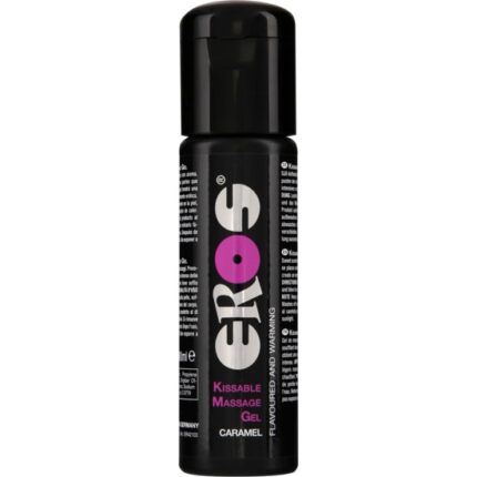 EROS KISSABLE ACEITE DE MASAJE EFECTO CALOR CARAMELO 100 ML - 001