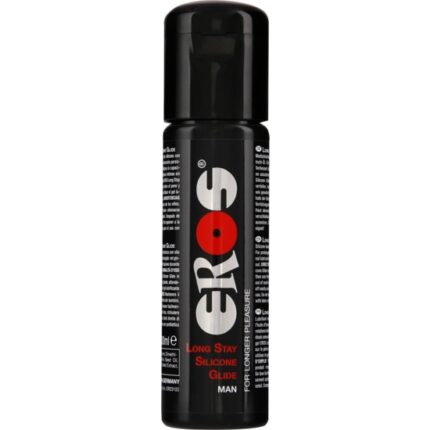 EROS LUBRICANTE SILICONA LARGA DURACION PARA HOMBRE 100 ML - 001