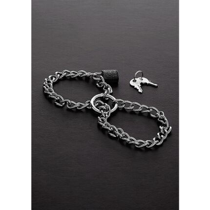 ESPOSAS CON CADENA DE ACERO INOX. - 001