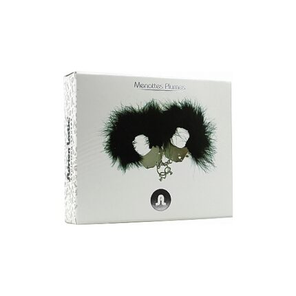 ESPOSAS DE METAL Y PELUCHE - BLANCO - 002