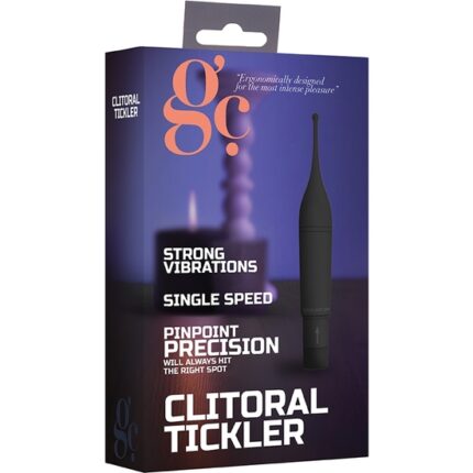 ESTIMULADOR CLITORIS TICKLER GC - NEGRO - 002