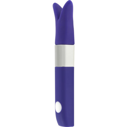 ESTIMULADOR CON VIBRADOR DE VIAJE MORADO - 001