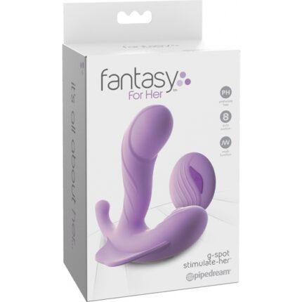 ESTIMULADOR G-SPOT PARA ELLA - MORADO - 002