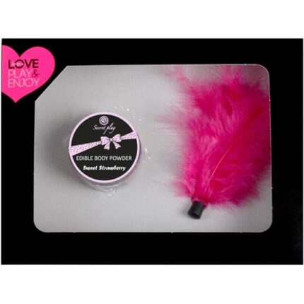 ESTUCHE DE POLVOS COMESTIBLES DE FRESA - 002