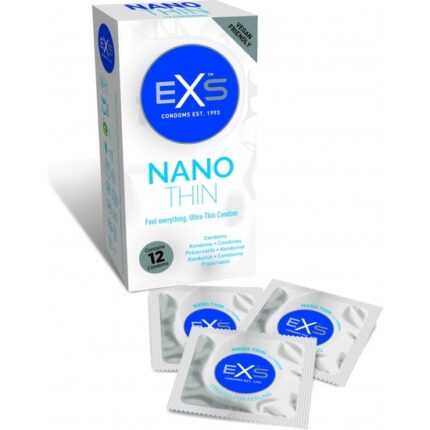 EXS CONDOMS - PRESERVATIVO RESISTENTE - 12 PACK - 001