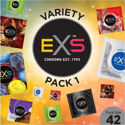 EXS PACK PRESERVATIVOS VARIADOS SABORES - 42 UDS - 002