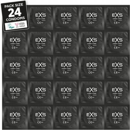 EXS PRESERVATIVOS JUMBO PACK - 24 CONDONES - 001