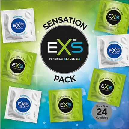 EXS PRESERVATIVOS SENSATION PACK - 24 CONDONES - 002