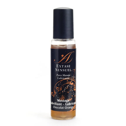 EXTASE SENSUEL LUBRICANTE CHOCOLATE Y NARANJA DE VIAJE - 001