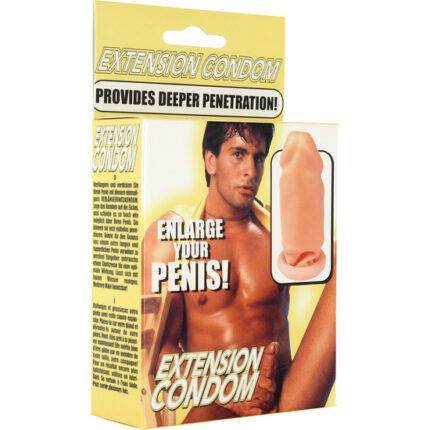 EXTENSION PARA EL PENE DE LATEX - 002