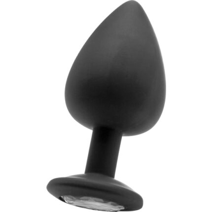 EXTRA LARGE PLUG DIAMANTE NEGRO - 001