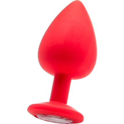 EXTRA LARGE PLUG DIAMANTE ROJO - 001