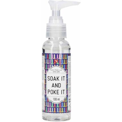 EXTRA THICK LUBE - SOAK IT AND POKE IT - 100 ML - 001