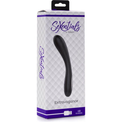 EXTRAVAGANCE VIBRADOR G-SPOT - NEGRO - 002