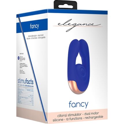 FANCY ESTIMULADOR DUAL PARA CLÍTORIS - AZUL - 002