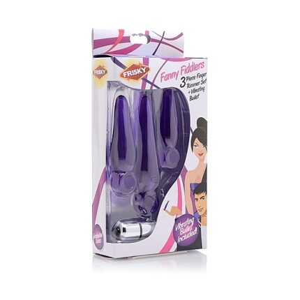 FANNY FIDDLERS KIT 3 PLUGS CON BALA VIBRADORA - 002