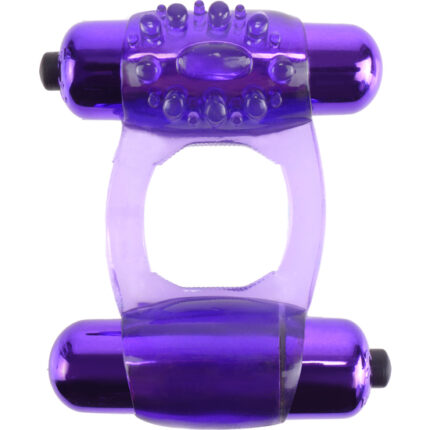 FANTASY C RING DUO VIBR SUPER RING MORADO - 001