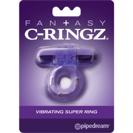FANTASY C RING VIBRATING SUPER RING MORADO - 002
