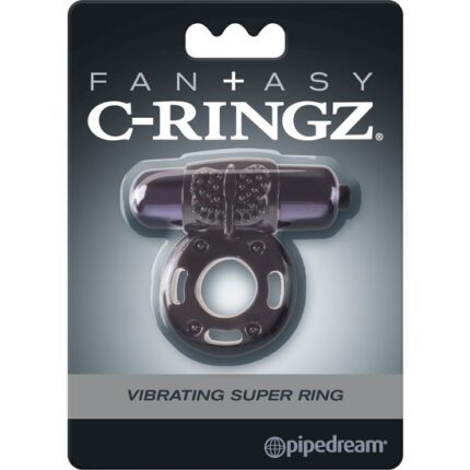FANTASY C RING VIBRATING SUPER RING NEGRO - 002