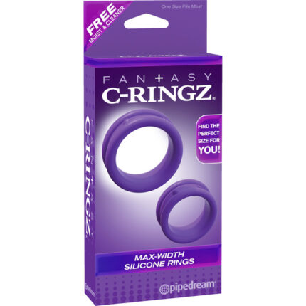 FANTASY C-RINGZ ANILLOS SILICONA MAX MORADO - 002