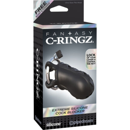 FANTASY C-RINGZ FUNDA PARA EL PENE CON ANILLO METÁLICO - 002
