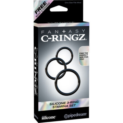 FANTASY C-RINGZ KIT 3 DE ANILLOS DE SILICONA - 002
