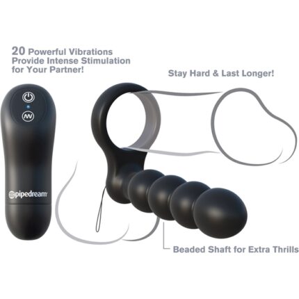 FANTASY C-RINGZ PENE VIBRADOR DOBLE PENETRACIÓN - 002