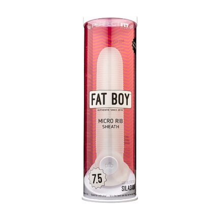 FAT BOY MICRO RIBBED SHEATH 16CM - 002
