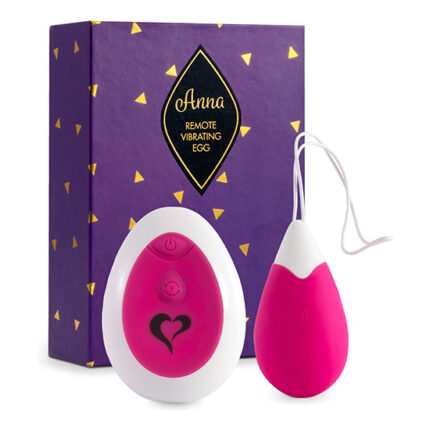 FEELZTOYS - ANNA HUEVO VIBRADOR CONTROL REMOTO - ROSA - 001