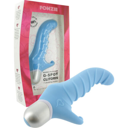 FEELZTOYS FONZIE VIBRADOR PUNTO G AZUL - 001