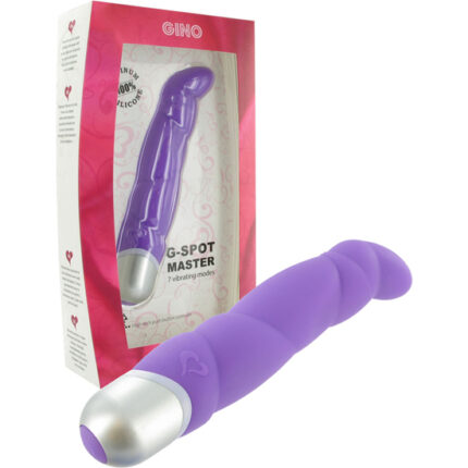 FEELZTOYS GINO VIBRADOR PUNTO G LILA - 001