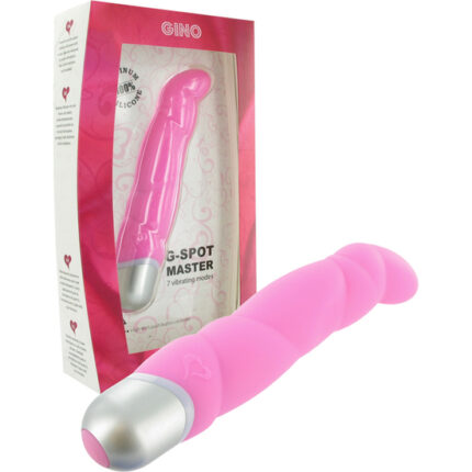 FEELZTOYS GINO VIBRADOR PUNTO G ROSA - 001