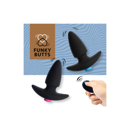 FEELZTOYS - JUEGO DE PLUGS ANALES FUNKYBUTTS PARA PAREJAS - 002