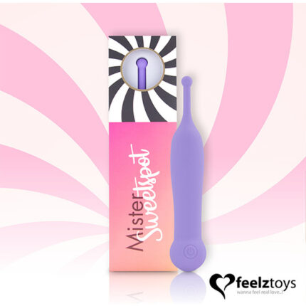 FEELZTOYS - MISTER SWEETSPOT VIBRADOR DE CLÍTORIS - MORADO - 001