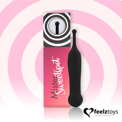 FEELZTOYS - MISTER SWEETSPOT VIBRADOR DE CLÍTORIS - NEGRO - 001