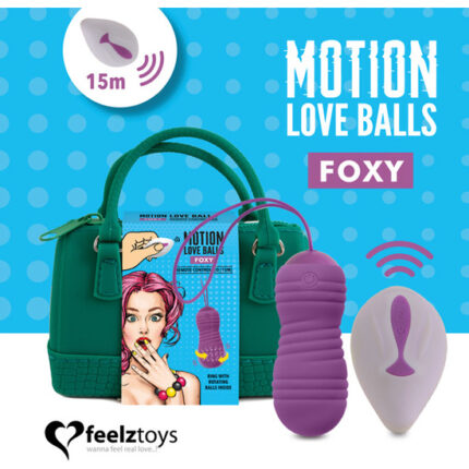 FEELZTOYS - MOTION LOVE BALLS FOXY - 001