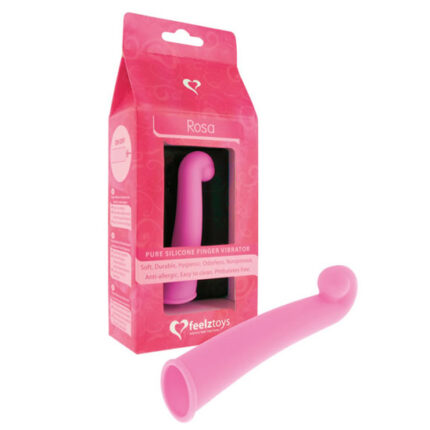 FEELZTOYS ROSA VIBRADOR PARA EL DEDO PUNTO G - 001