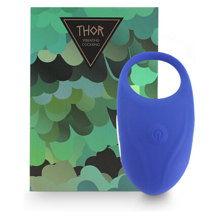 FEELZTOYS - THOR ANILLO VIBRADOR AZUL - 001