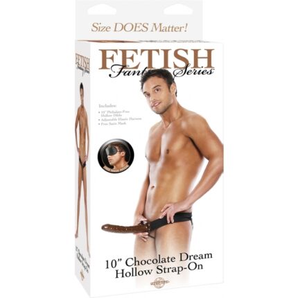 FETISH FANTASY ARNES HUECO AJUSTABLE CHOCOLATE 22 CM. - 002
