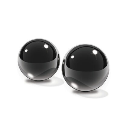 FETISH FANTASY EDICION LIMITADA BOLAS MEDIANAS BEN-WA CRISTAL NEGRO - 002