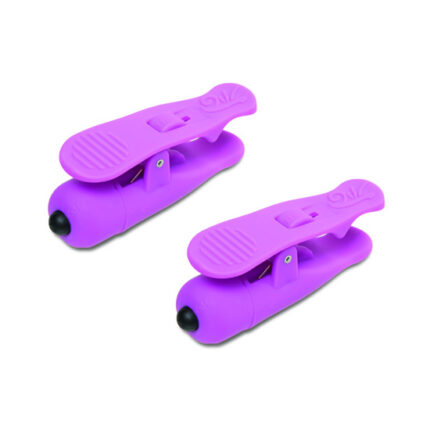 FETISH FANTASY PINZAS DE PEZONES CON VIBRADOR - 002