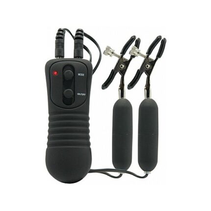 FETISH FANTASY PINZAS DE PEZONES CON VIBRADOR - 001