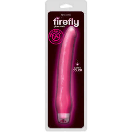 FIREFLY GLOW STICK PENE VIBRADOR - ROSA - 002