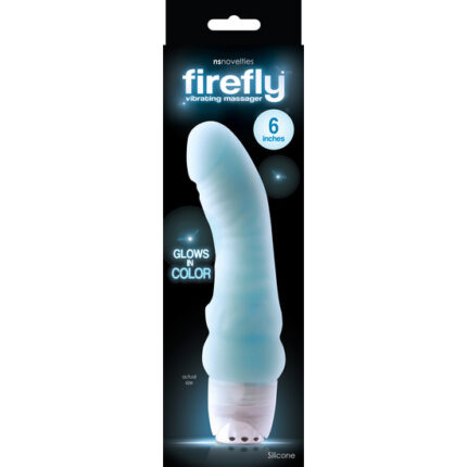 FIREFLY PENE VIBRADOR 15CM - AZUL - 002