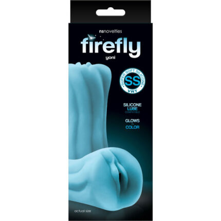 FIREFLY YONI MASTURBADOR SILICONA VAGINA - AZUL - 002