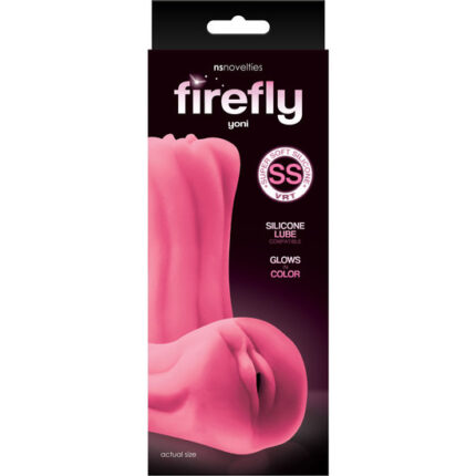 FIREFLY YONI MASTURBADOR SILICONA VAGINA - ROSA - 002