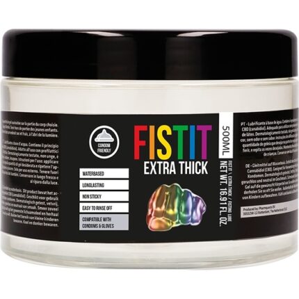 FIST IT - LUBRICANTE EXTRA THICK - RAINBOW - 500 ML - 001
