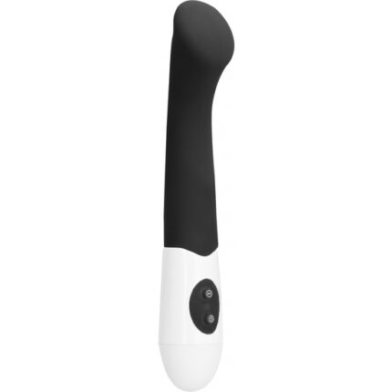 FLAT VIBRADOR SILICONA NEGRO - 001