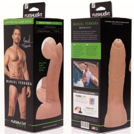 FLESHLIGHT GUYS MANUEL FERRARA PENE REALÍSTICO SILICONA - 002